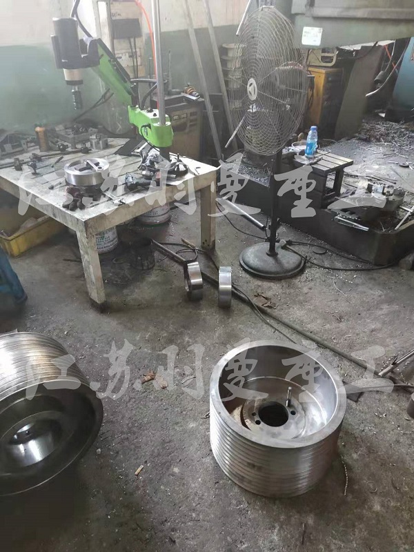 SPC外径500X12槽破碎机专用皮带轮