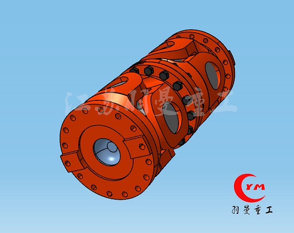 SWC-WF型无伸缩十字万向联轴器